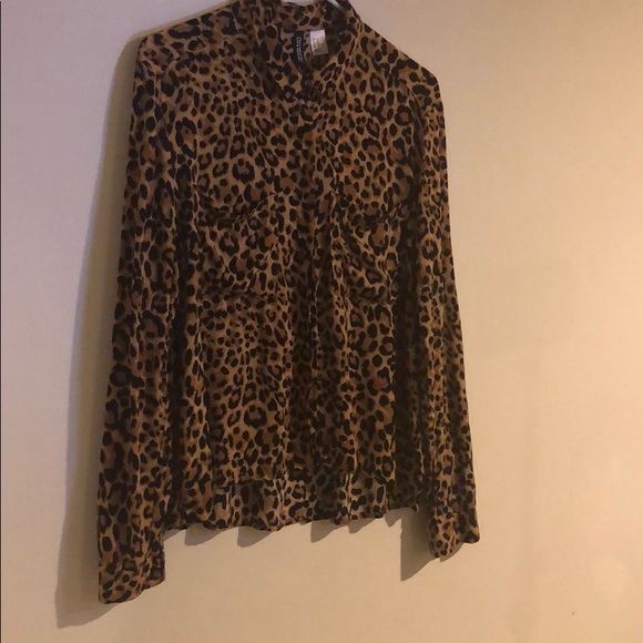 Leopard button down - Picture 3 of 5